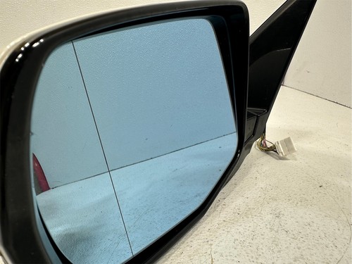 2014-16 ACURA MDX FRONT LEFT LH DRIVER REAR SIDE VIEW MIRROR 13027554 WHITE OEM - Picture 2 of 21