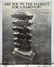 1971 Volvo Vintage Print Ad 1970s Car Tower Classic Autos