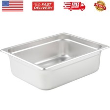 Anti-Jamming Steam Pan, Half-Size x 4-Inch, Standard Weight