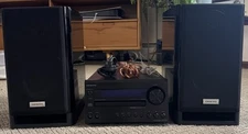 Onkyo CR315 CD Shelf Receiver System w Speakers- Tested Working Sounds Great!