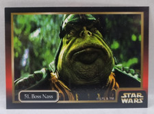 1999 Ikon Australia  STAR WARS Episode 1  Trading Card #51  Boss Nass