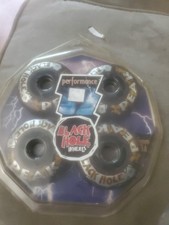 Vintage Black Hole 76mm Roller Blade Inline Wheels Hockey 78A NOS 1995