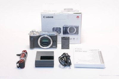 Canon EOS M6 Systemkamera Gehäuse Body EF-M +12. Monate Gewährleistung
