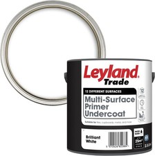 Leyland Trade - Multi-Surface Primer Undercoat - Quick Dry - Brilliant White