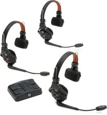 Hollyland Solidcom C1 Pro Wireless Intercom System - 3 Headsets