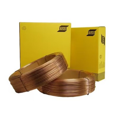 Esab 1312F05 Mig Welding Wire, Dcen, Gas-Shielded, Mild Steel