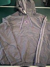 Adidas Hoop York City Hoodie Purple Size XL