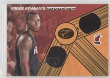 2007-08 Bowman Elevation Rookie Remnants Dual 27/99 Daequan Cook #RDR-DC 4ns