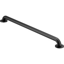 Concealed Grab Bar AC Matte Black 36-Inch Bathroom Safety Grab Bar, R8936BL