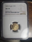 2026 Gold Eagle - NGC MS70 - 1/10th oz. Gold - Beautiful Coin!