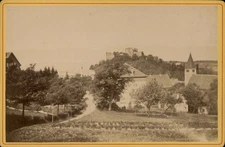 Cabinet Photo Badenweiler in the Black Forest, 1881, General View - 10497229