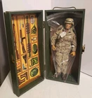 Vintage G.I. Joe Duke 12” Figure Hasbro and G.I. Joe Foot Locker