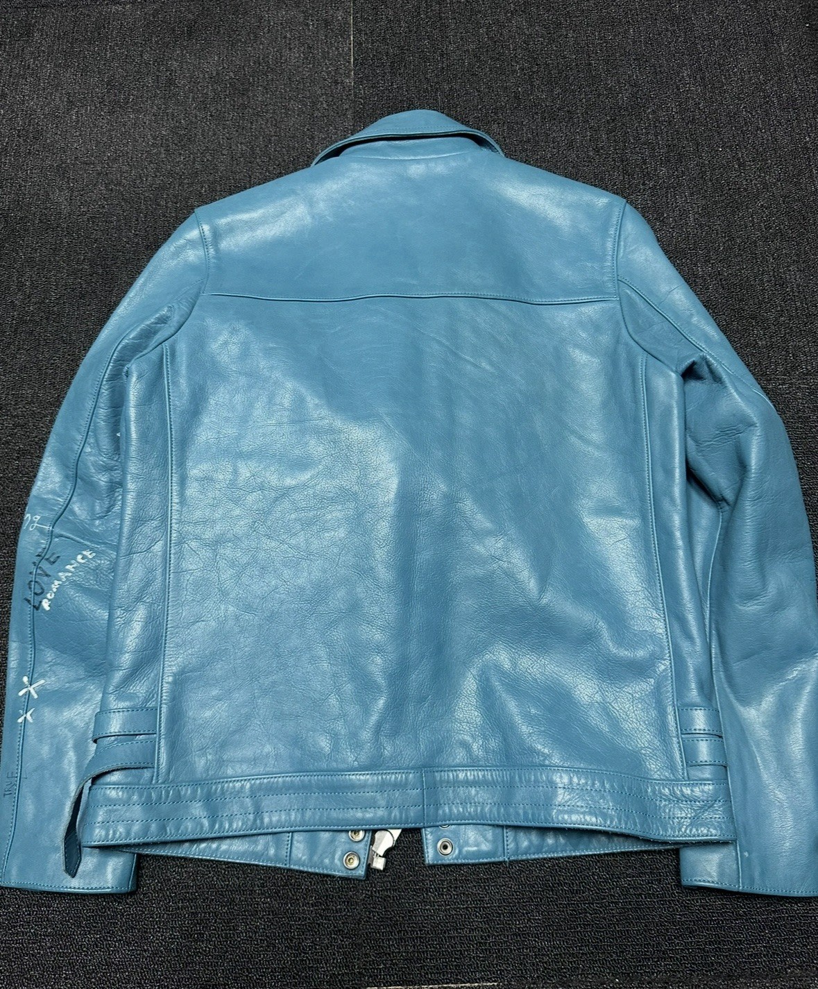 UNDERCOVER Leather Jacket personally worn by Jimin BTS -T.M.B.M.I.L Pt.2 image 5