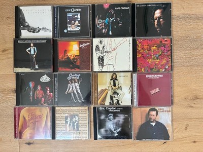 Eric Clapton Mega CD Sammlung 36 CDs + Cream + Yardbirds Blues Rock