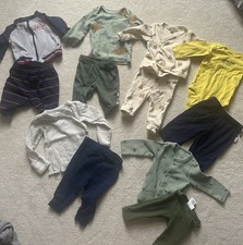 Infant baby boys bundle outfit sets long sleeve - size 0-3  3 months