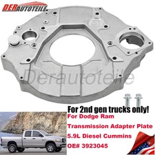 For Dodge Ram 5.9l Diesel Cummins 2nd Gen 3923045 Transmission Adapter Plate New For Dodge Ram 5.9l Diesel Cummins 2nd Gen 3923045 Transmission Adapter Plate New