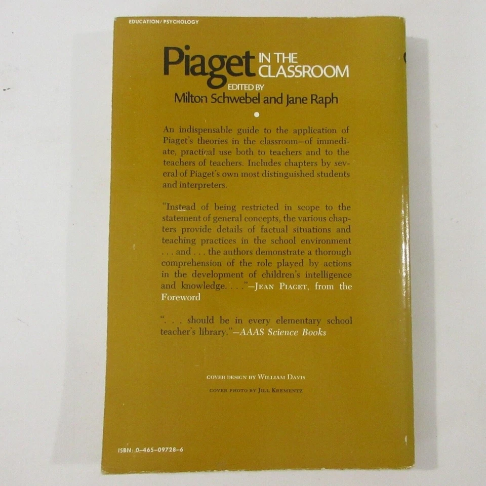 Jean Piaget Childhood Development Education Learning Theories Child Home School - Image 4 of 4