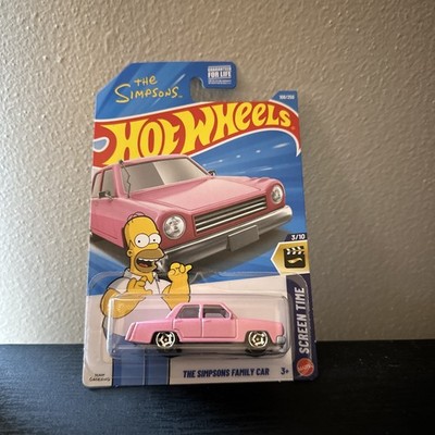 the simpsons hot wheels