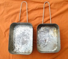 GENUINE WW2 BRITISH ARMY MESS TIN SET WW2 DATED