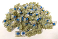Cherry MX RGB Mechanical Switch Pack Blue   100pcs   Plate Mount   Clicky   New
