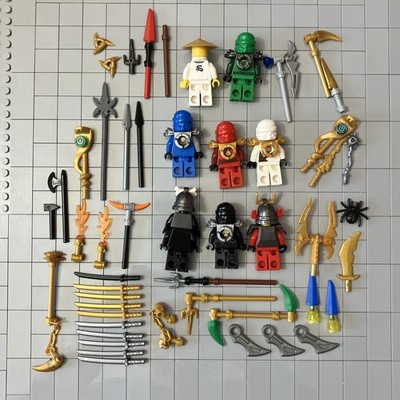 Lego Ninjago ZX Rise Of The Snakes Minifigs Minifigures Lot Of 8