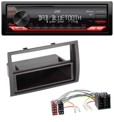 JVC Bluetooth USB DAB MP3 Autoradio für Citroen Jumper Peugeot Boxer Fiat Ducato - Bild 1 von 4