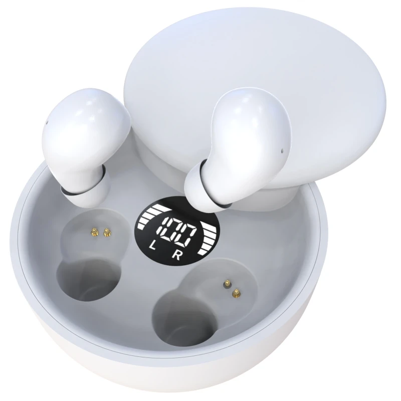 SK26 Bluetooth 5.4 Wireless Invisible Sleeping Sport Earbuds