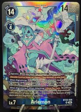 Digimon TCG Ariemon Super Rare BT22-028 - Cyber Eden