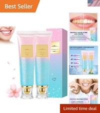 2-Pack Niacinamide Toothpaste - Brighten Smile with Mint Flavor Gentle Care
