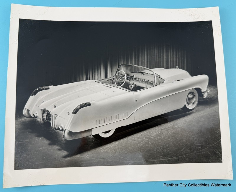 GM Original 1953 Buick Wildcat I Concept Car Photograph Motorama Auto Show