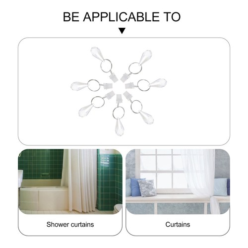 10 Pcs Curtain Counter Weight Weighted Shower Weights Indoor Heavy Outdoor - Picture 9 of 12