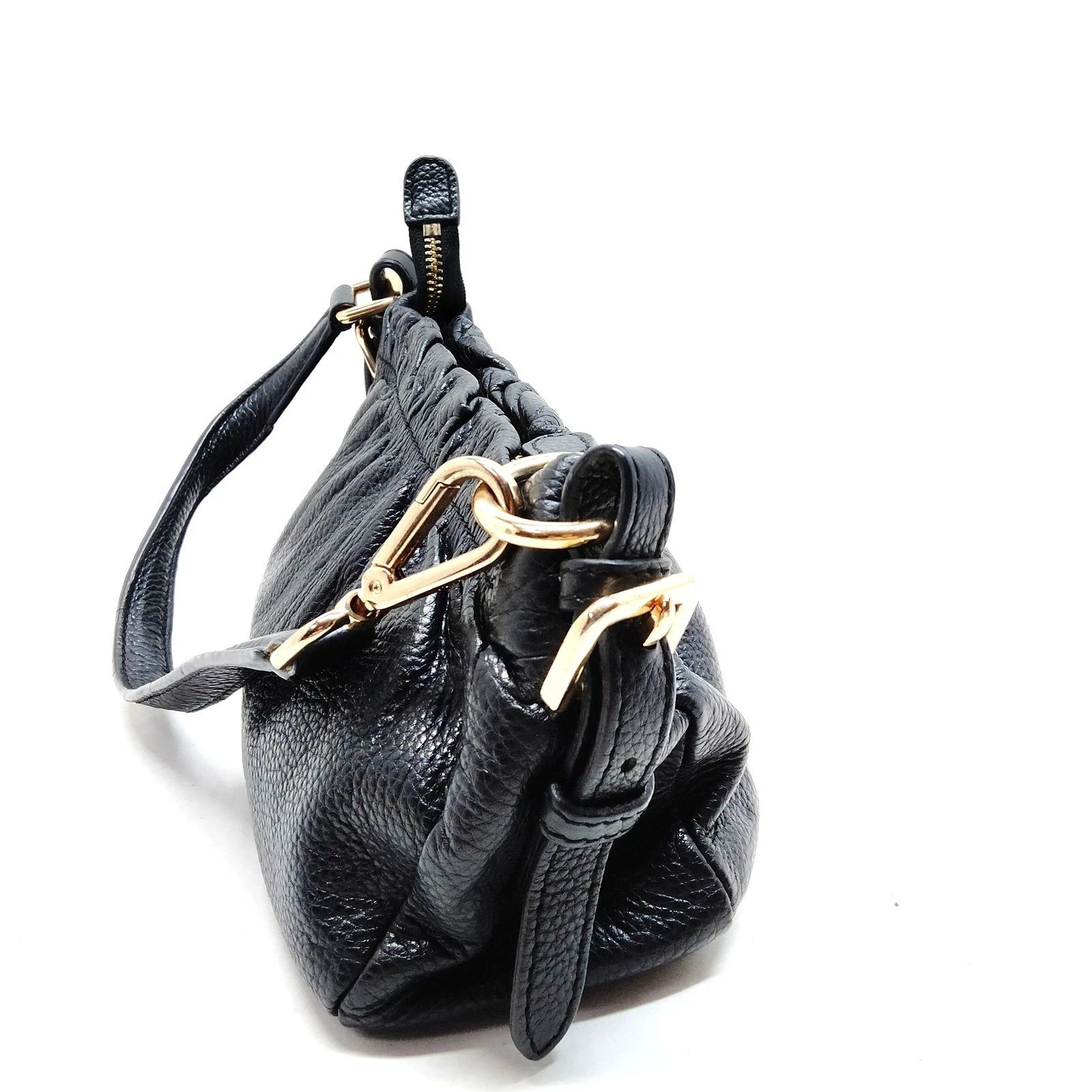 Prada Hand Bag Black Leather 1069134 thumbnail 4