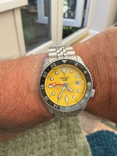 Seiko 5 Sports GMT Automatic SSK017 Yellow Dial