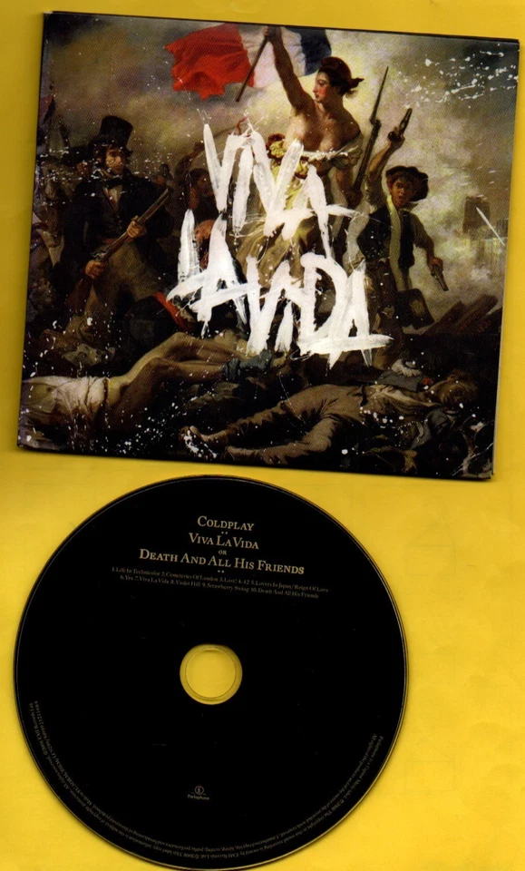 Coldplay - Viva La Vida (12-Tracks-CD 2008 Digisleeve) Art Rock - Bild 1 von 1
