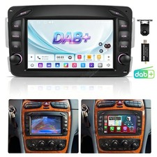 DAB+ Für Mercedes C/CLK/G Klasse W203 W209 Vito Autoradio Carplay GPS Android15 DAB+ Für Mercedes C/CLK/G Klasse W203 W209 Vito Autoradio Carplay GPS Android15