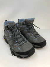 Merrell Women's Moab 3 Mid Waterproof Hiking Boot Granite Size 8.5 Wide J500162W
