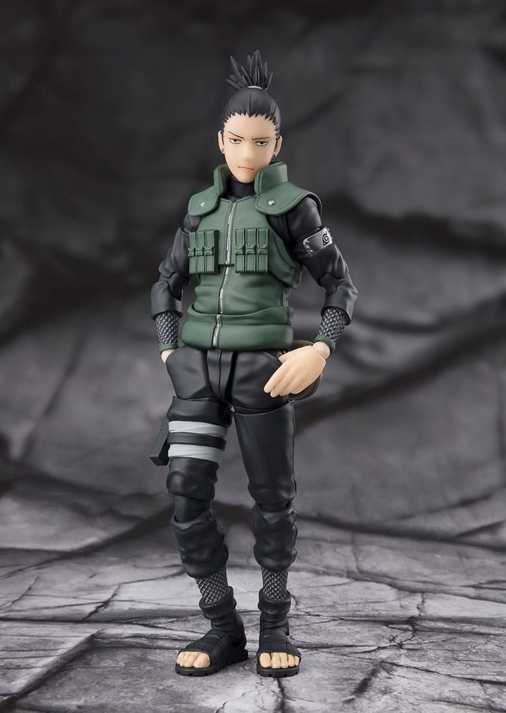 Shikamaru Nara Brilliant Strategist. SH Figuarts. Naruto Shippuden