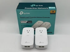 TP-LINK TLPA9020PKIT AV2000 2-Port Gigabit Powerline Starter Kit