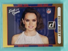 !!!    DAISY RIDLEY   DONRUSS  FANS OF THE GAME CARD $$