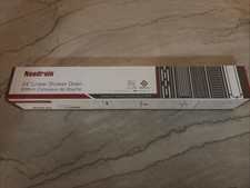 Neodrain 24 Inch Linear Shower Drain Stainless Steel ZA3-24-G03 New in Orig. Box