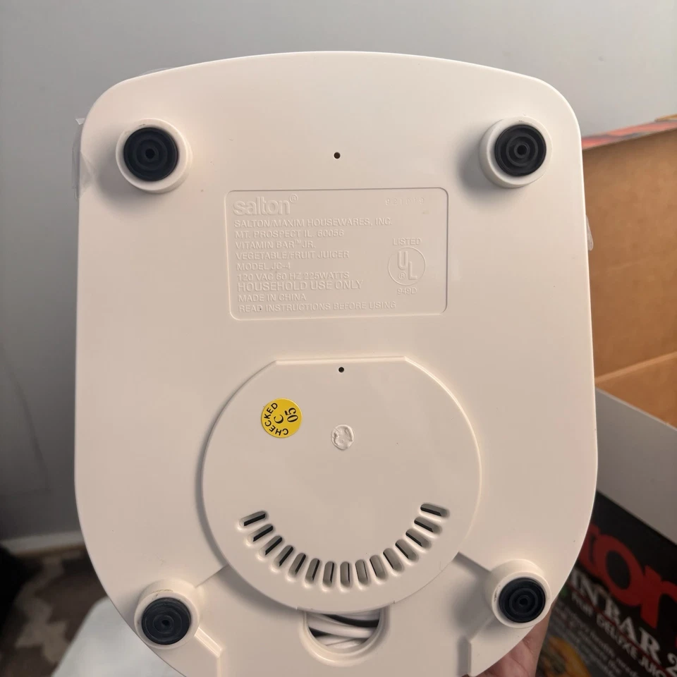 Exprimidor de frutas/vegetales Salton barra de vitaminas 2 Jc-4 caja abierta Foto 4 de 4