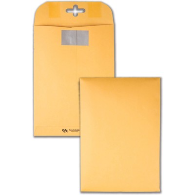 6 x 9 Postage Saving ClearClasp Envelopes, with Reusable Redi-Tac  Closure, 2...