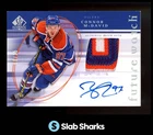 2015 SP AUTHENTIC CONNOR MCDAVID FUTURE WATCH AUTO PATCH RETRO ROOKIE RC /25