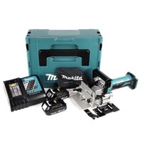 Makita Dpj 180 Ryj Akku NutfräSe 18 V + 2X Akku 1,5 Ah + Lader + Makpac
