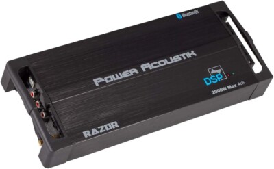Power Acoustik RZ4-2000DSPB 4 Channel Amplifier Digital Sound