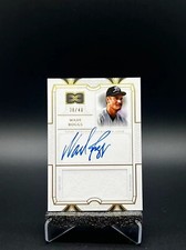 2024 Topps Definitive Collection Wade Boggs Jumbo Patch Auto 38/40 #482S