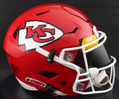 KANSAS CITY CHIEFS NFL Riddell SPEEDFLEX Authentic Gameday Football Helmet