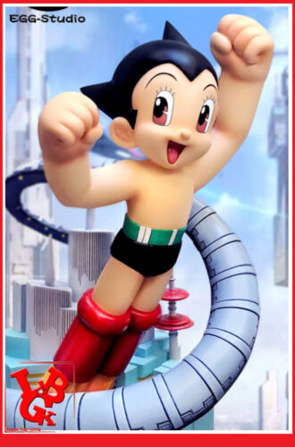 ASTRO BOY Mighty Atom Robot Statue résine ILL & EGG 30Cm TESUKA no attakus NEUF - Foto 2 di 7