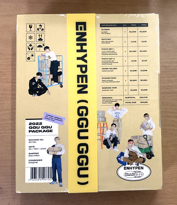 ENHYPEN 2022 GGU GGU PACKAGE (Sealed) + Store Gift Photos | eBay