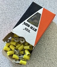 NEW BOX OF 50 Thomas & Betts Sta-Kon RC10-6 Ring Terminals 12-10AWG CU #6 Bolt